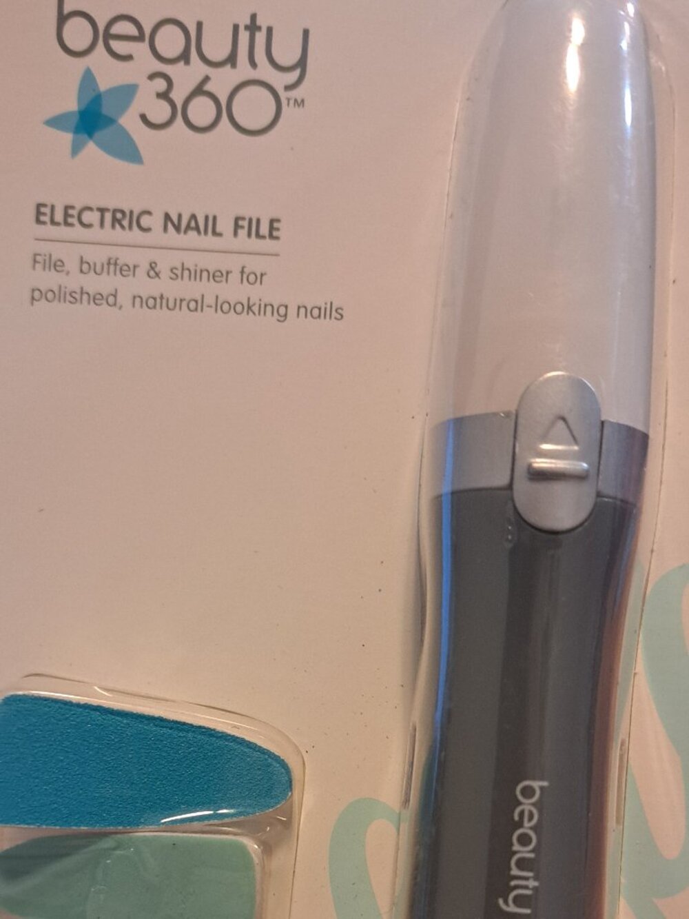 BEAUTY 360 ELECTRIC NAIL FILE